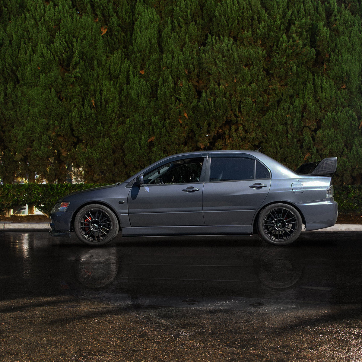 2003-2007 Mitsubishi Lancer Evo Ix - Side Skirt Splitter Set Aerodynamics