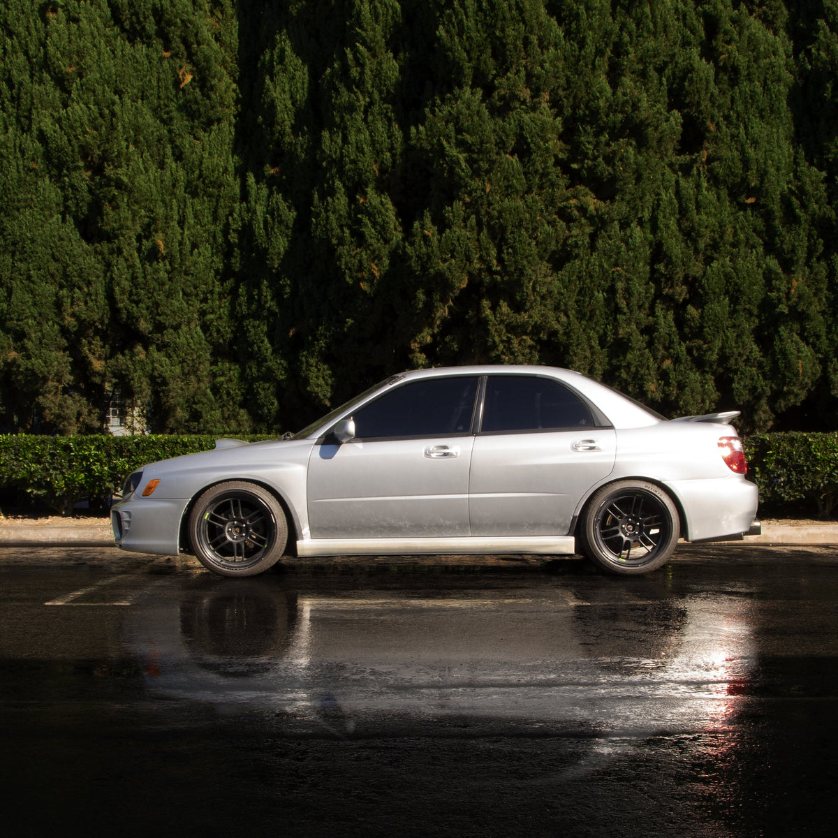 2002-2005 Subaru Impreza Wrx - Side Skirt Splitter Set Aerodynamics