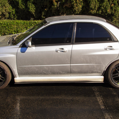 2002-2005 Subaru Impreza Wrx - Side Skirt Splitter Set Aerodynamics