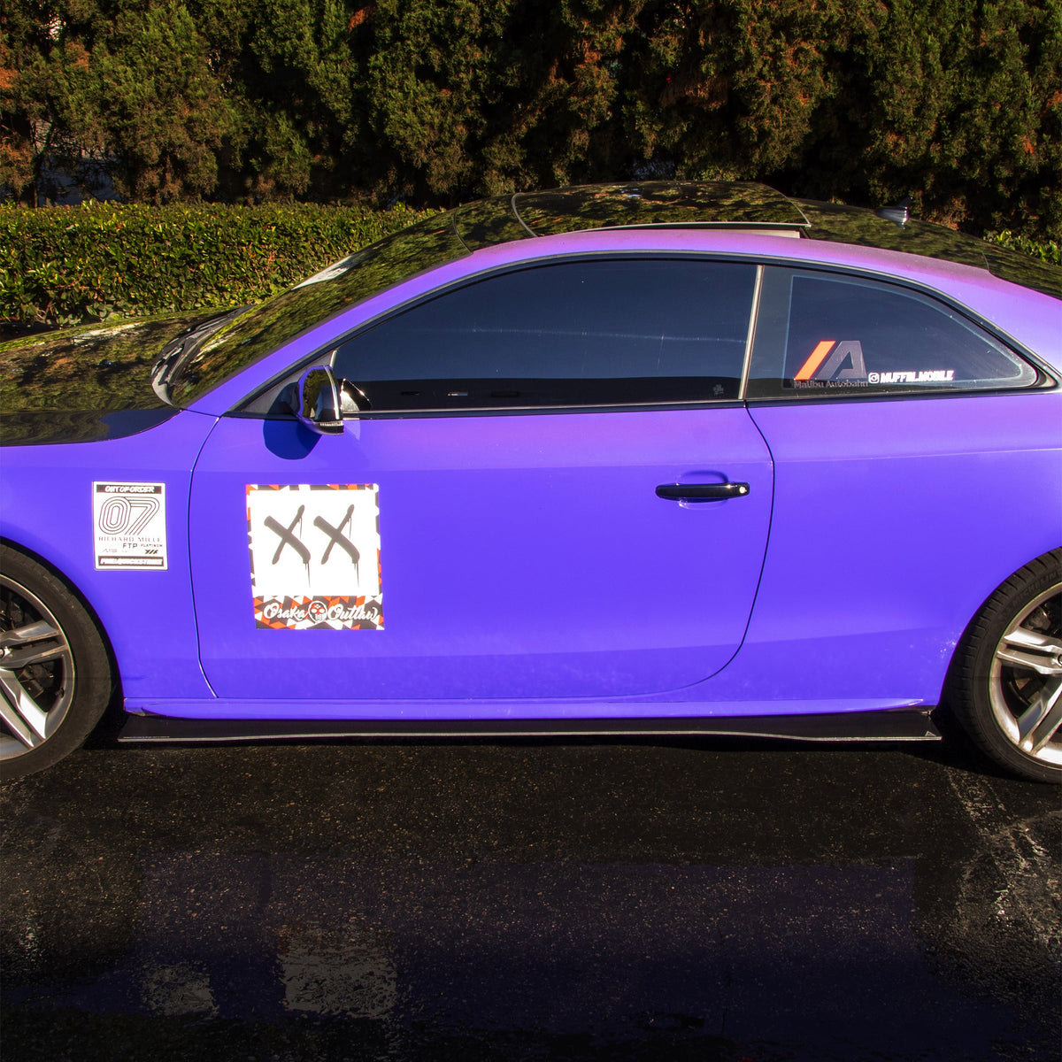 2008-2012 Audi S5 Coupe - Side Skirt Splitter Set Aerodynamics