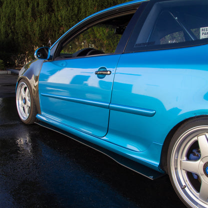 2007-2009 Volkswagen Golf Mk5 R32 - Side Skirt Splitter Set Aerodynamics