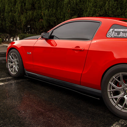 2010-2012 Ford Mustang Gt - Side Skirt Splitter Set Aerodynamics