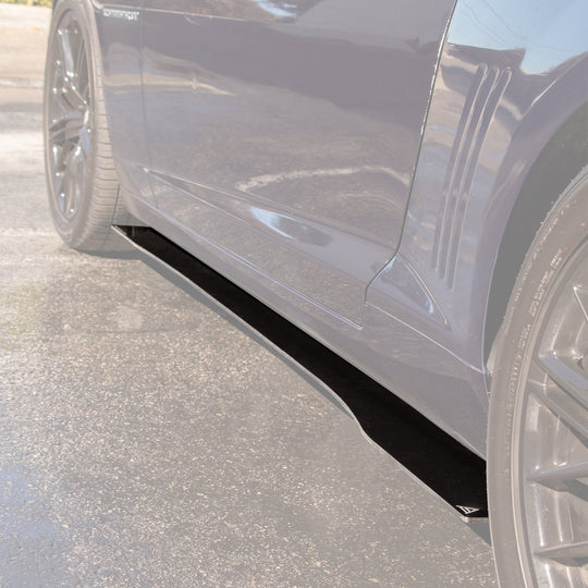 2010-2015 Chevrolet Camaro Rs - Side Skirt Splitter Set Aerodynamics