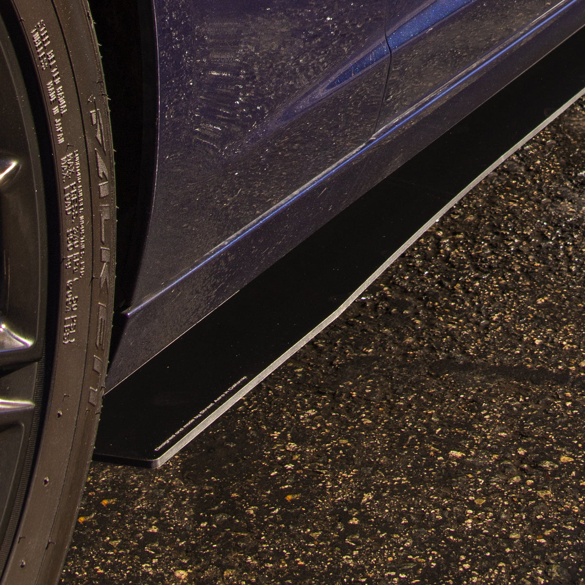 2010-2015 Chevrolet Camaro Rs - Side Skirt Splitter Set Aerodynamics