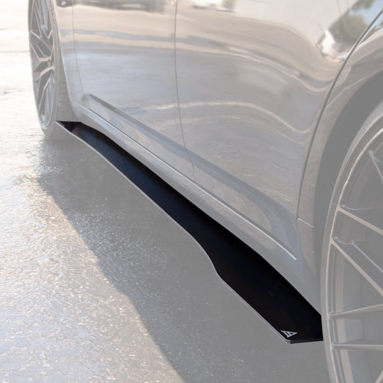 2007-2015 Infiniti G37 Sedan - Side Skirt Splitter Set Aerodynamics