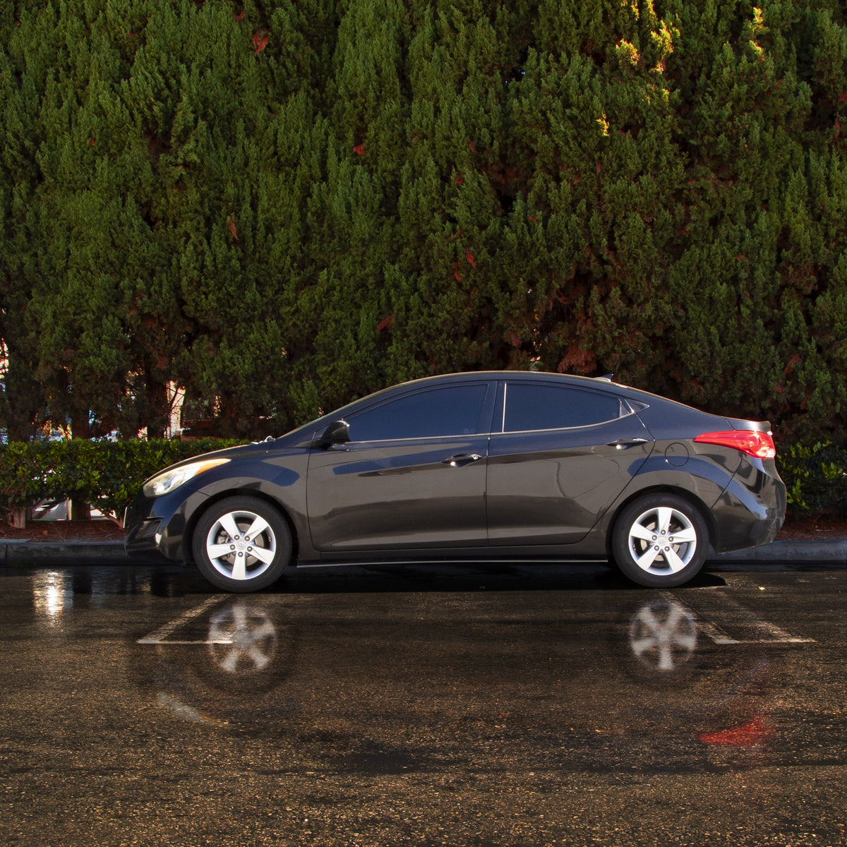 2011-2016 Hyundai Elantra Sedan - Side Skirt Splitter Set Aerodynamics