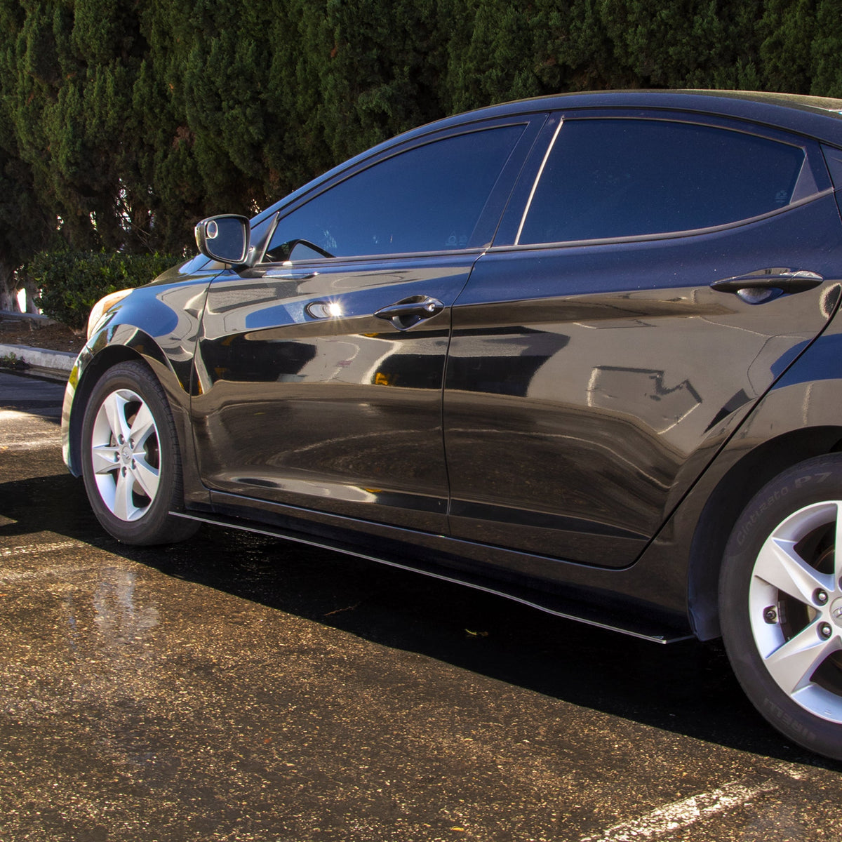2011-2016 Hyundai Elantra Sedan - Side Skirt Splitter Set Aerodynamics