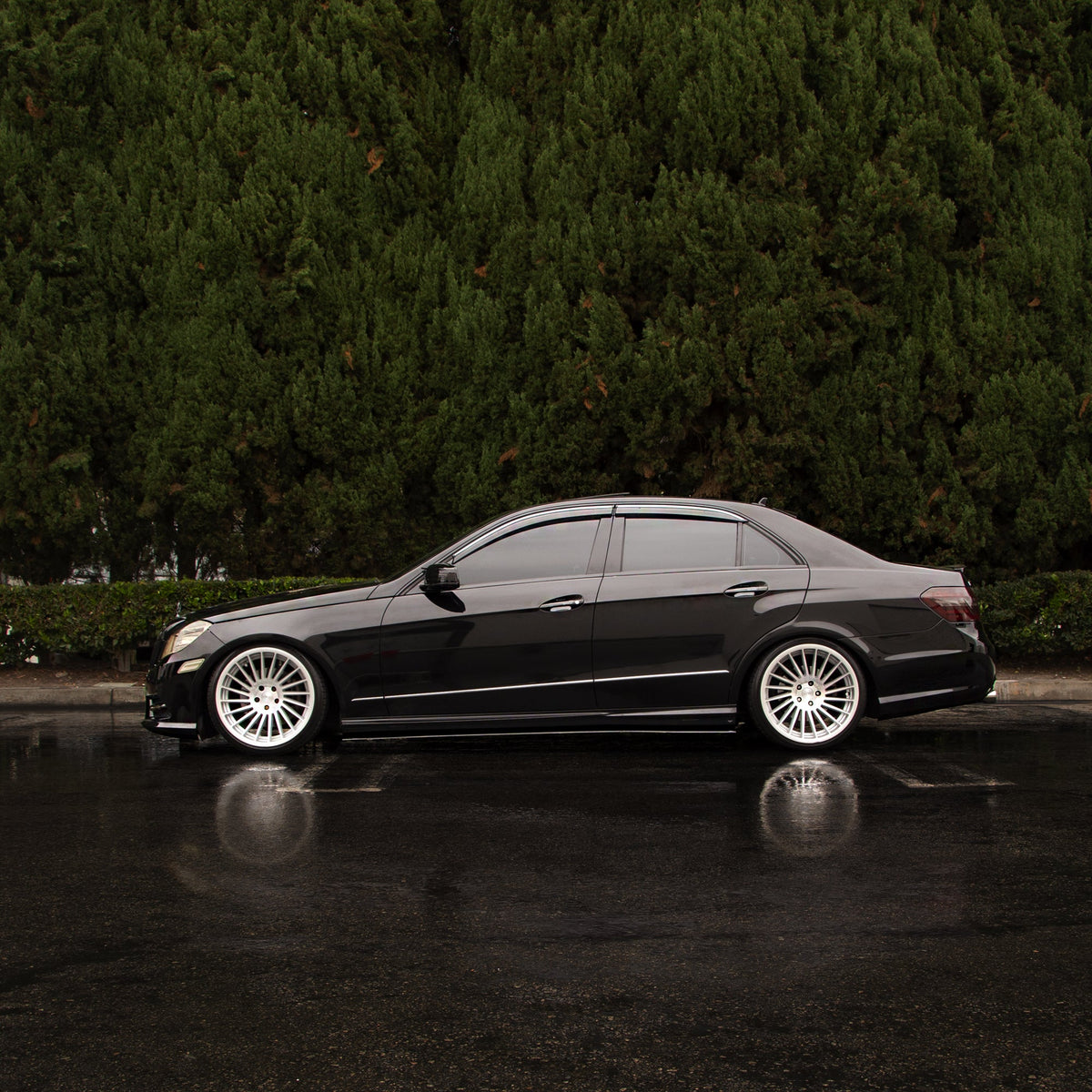 2010-2016 Mercedes E350 - Side Skirt Splitter Set Aerodynamics
