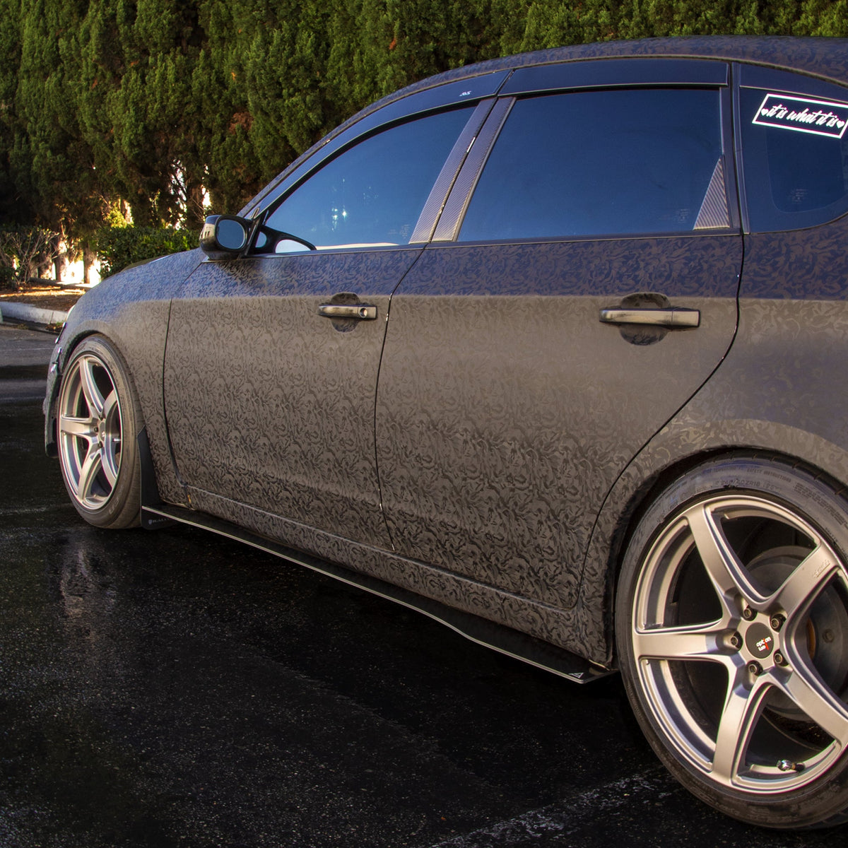 2008-2011 Subaru Impreza Hatchback - Side Skirt Splitter Set Aerodynamics