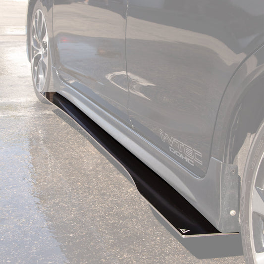 2012-2015 Honda Civic Si Sedan (Mugen Side Skirts) - Skirt Splitter Set Aerodynamics