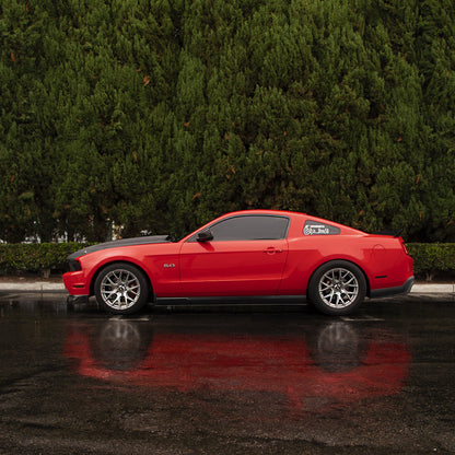 2010-2012 Ford Mustang Gt - Side Skirt Splitter Set Aerodynamics