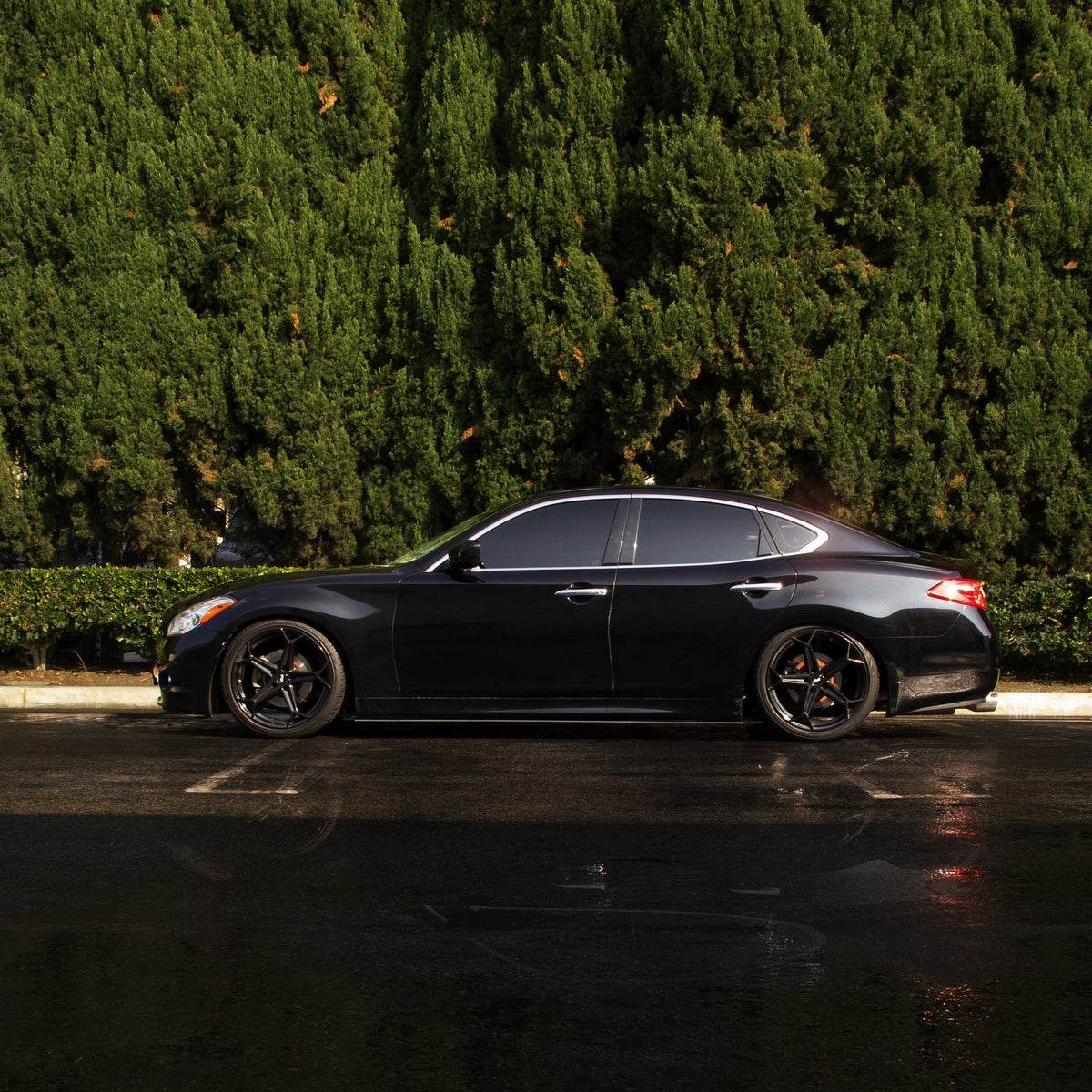 2011-2019 Infiniti M37 - Side Skirt Splitter Set Aerodynamics