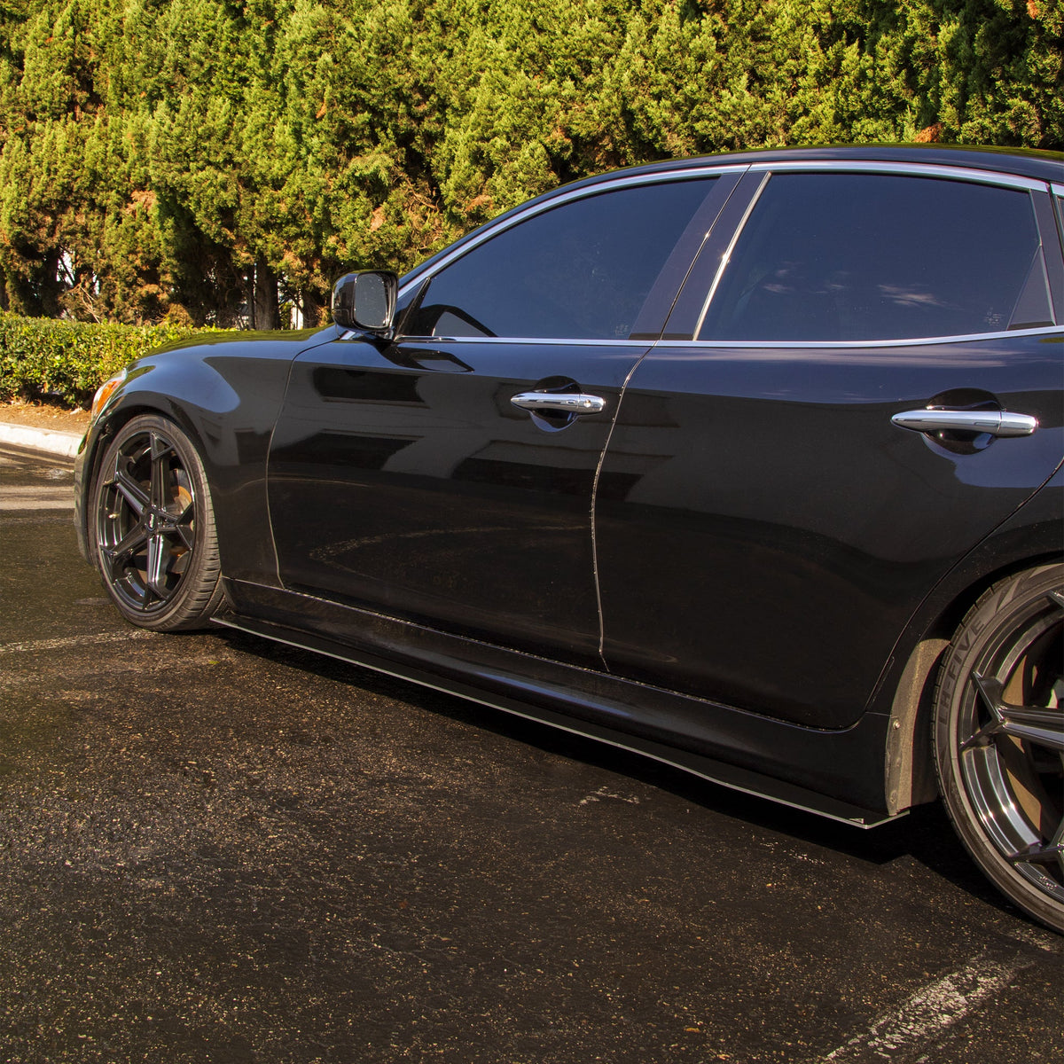 2011-2019 Infiniti M37 - Side Skirt Splitter Set Aerodynamics