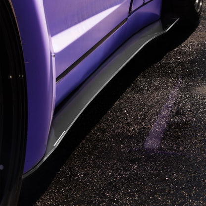 2009-2015 Nissan Gtr R35 (Rocket Bunny Kit) - Side Skirt Splitter Set Aerodynamics