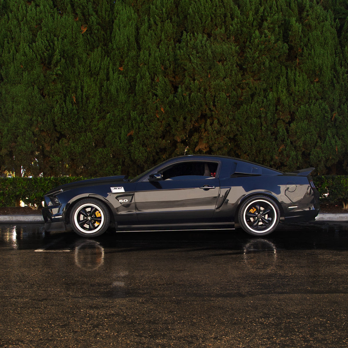 2013-2014 Ford Mustang - Side Skirt Splitter Set Aerodynamics