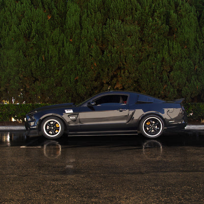 2013-2014 Ford Mustang - Side Skirt Splitter Set Aerodynamics