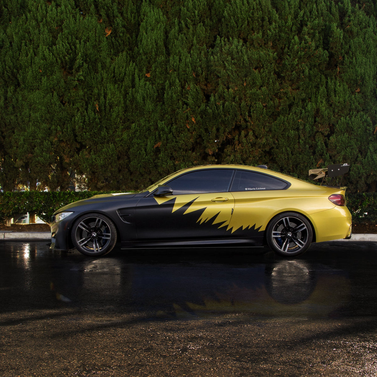2014-2020 Bmw M4 Coupe F82 - Side Skirt Splitter Set Aerodynamics