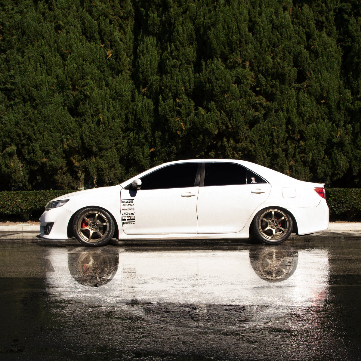2012-2017 Toyota Camry Se - Side Skirt Splitter Set Aerodynamics