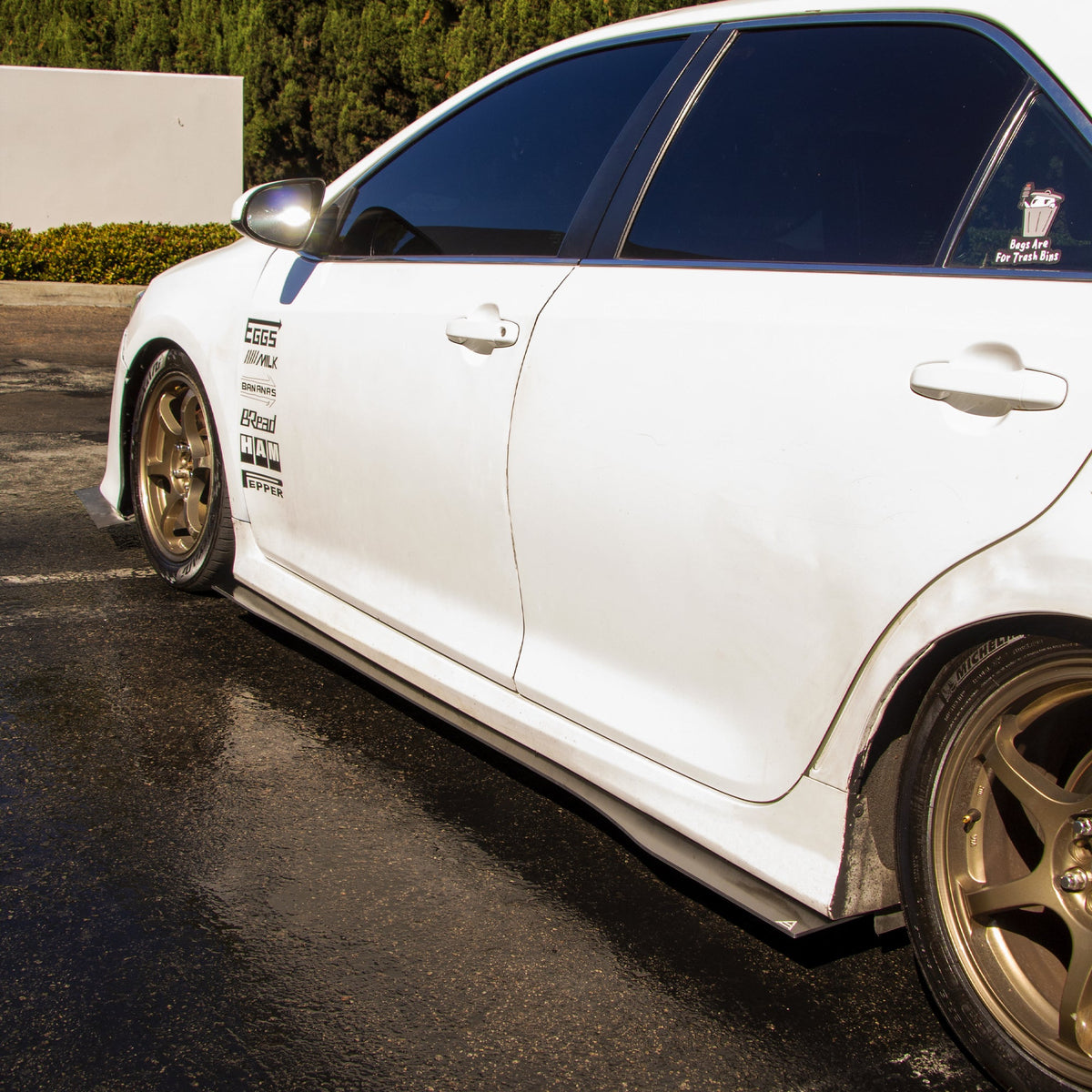 2012-2017 Toyota Camry Se - Side Skirt Splitter Set Aerodynamics