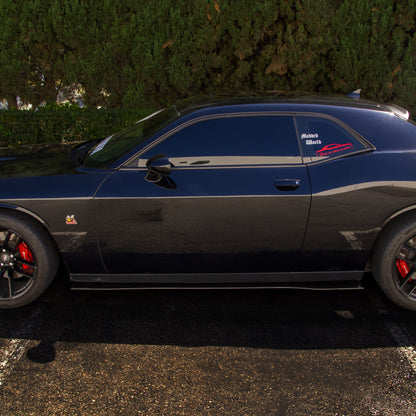2019-2022 Dodge Challenger Scat Pack - Side Skirt Splitter Set Aerodynamics