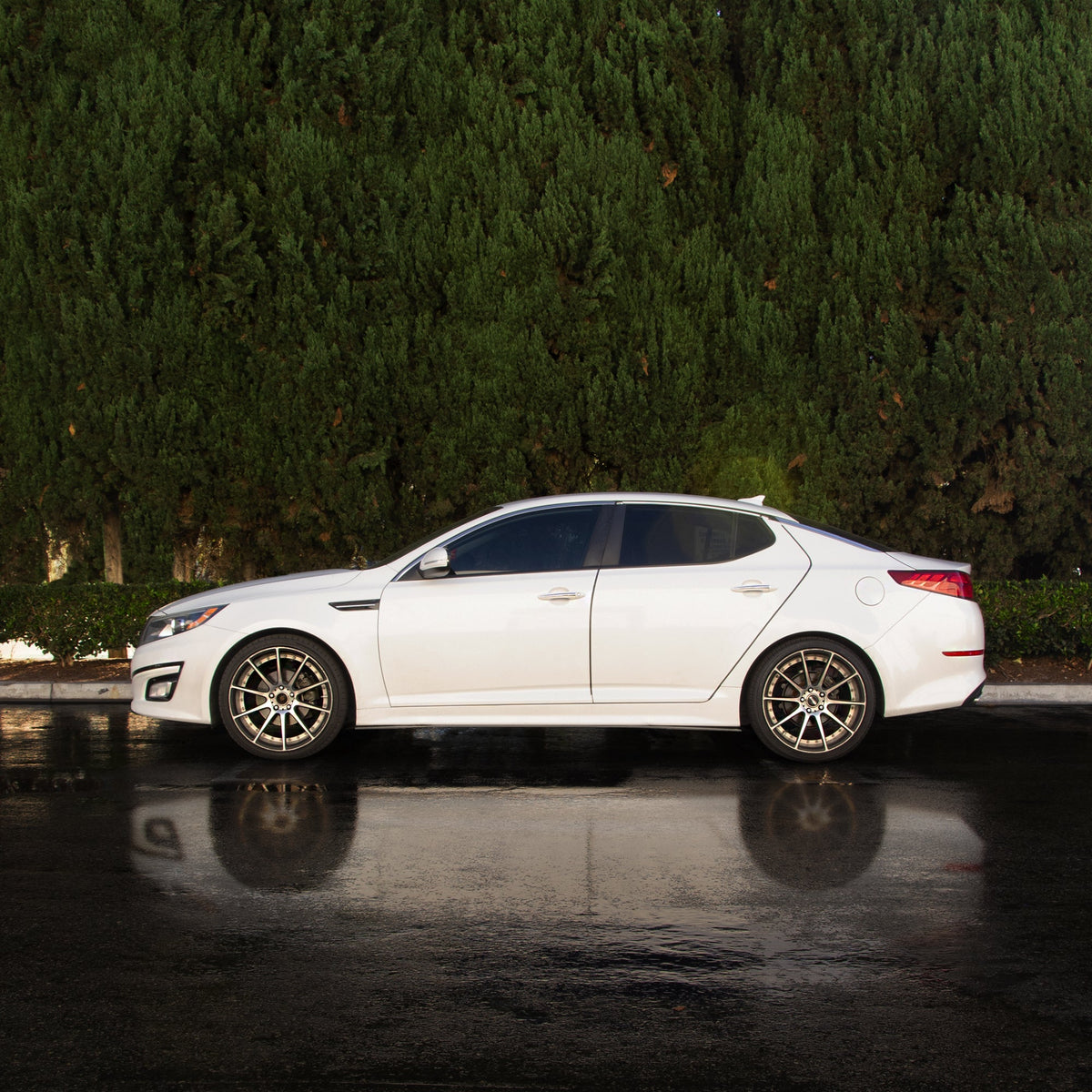 2011-2015 Kia Optima - Side Skirt Splitter Set Aerodynamics