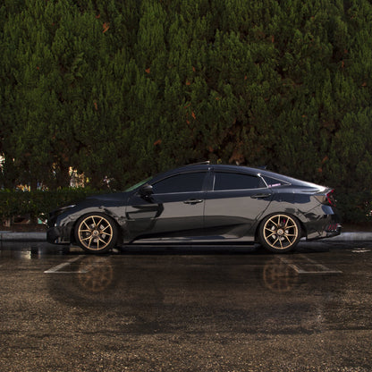 2016-2019 Honda Civic Sedan - Side Skirt Splitter Set Aerodynamics