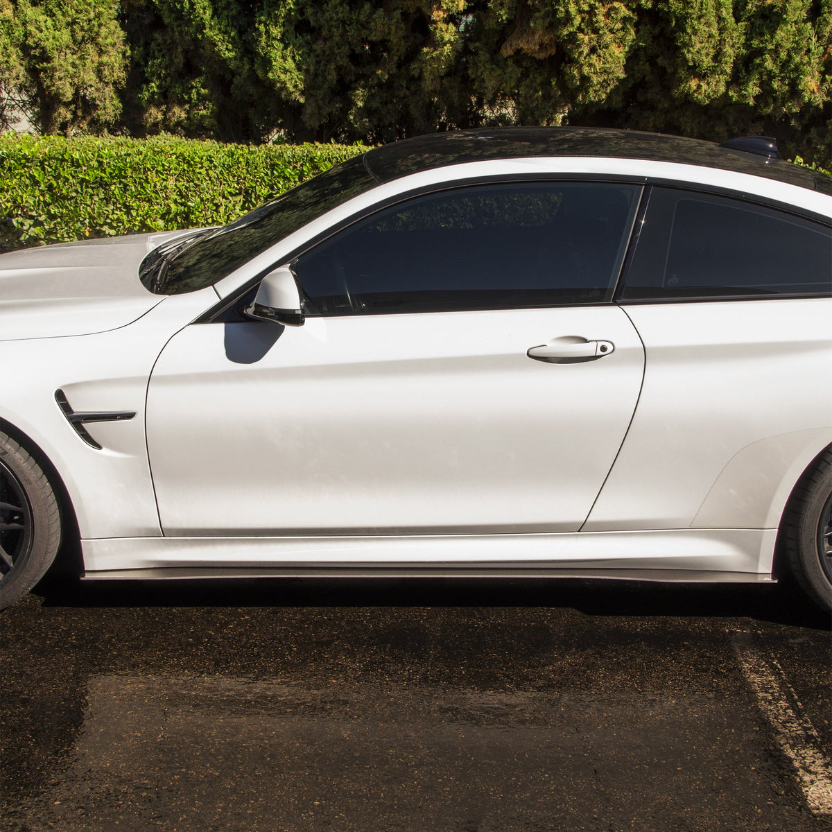 2014-2020 Bmw M4 Coupe F82 - Side Skirt Splitter Set Aerodynamics