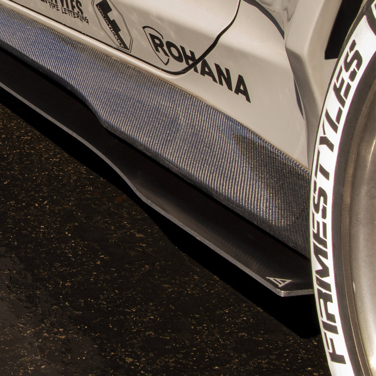 2016-2022 Chevrolet Camaro (Duraflex Widebody) - Side Skirt Splitter Set Aerodynamics