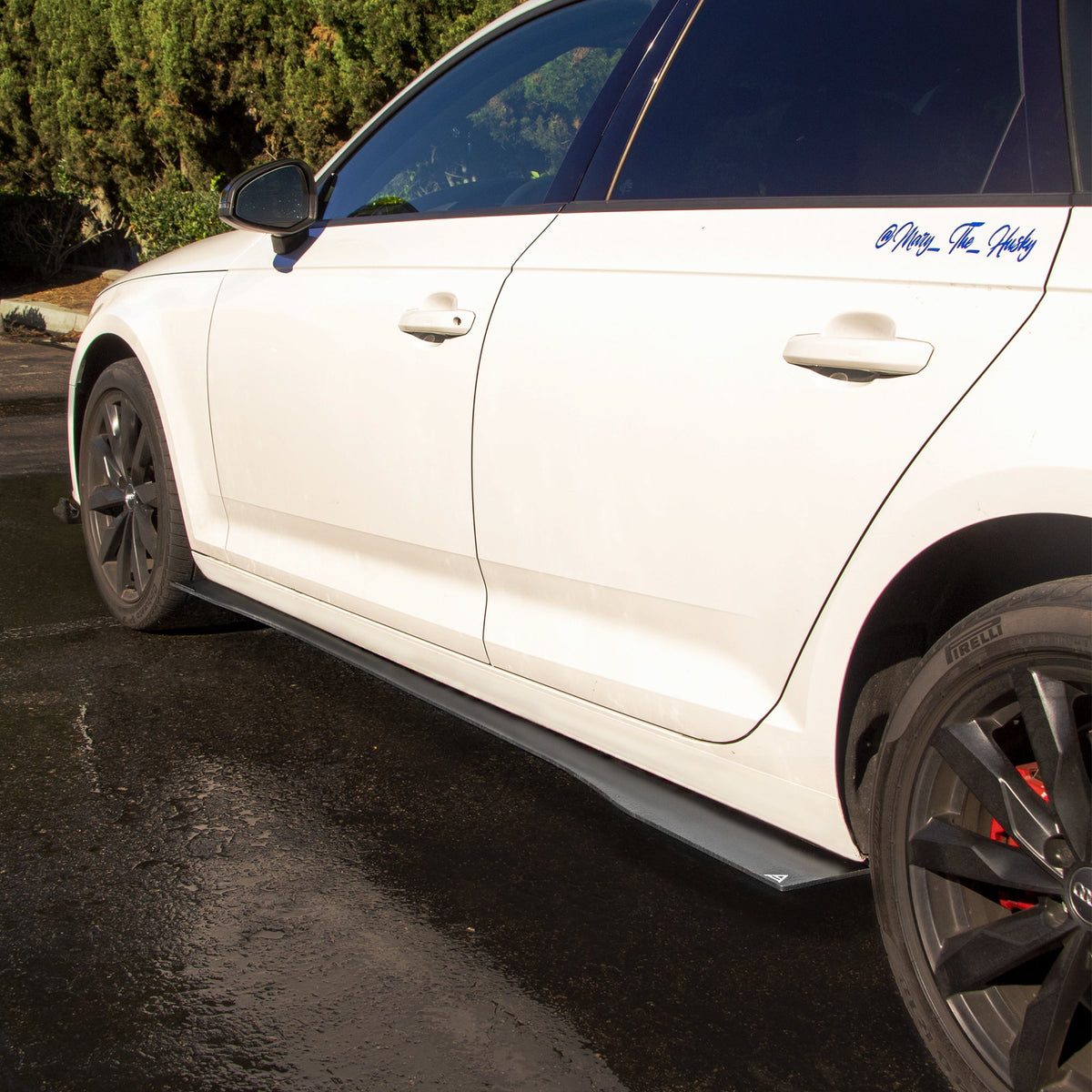 2017-2019 Audi A4 Sedan - Side Skirt Splitter Set Aerodynamics