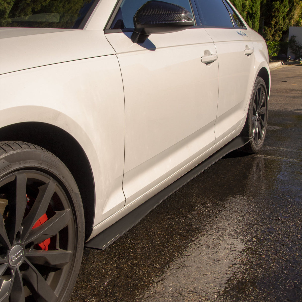 2017-2019 Audi A4 Sedan - Side Skirt Splitter Set Aerodynamics