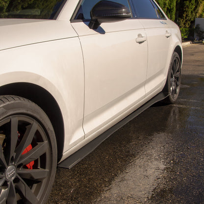 2017-2019 Audi A4 Sedan - Side Skirt Splitter Set Aerodynamics