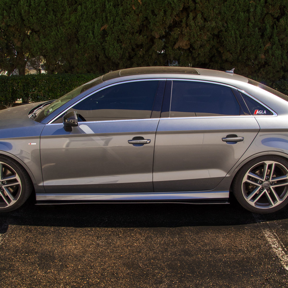 2017-2020 Audi A3 Sedan - Side Skirt Splitter Set Aerodynamics