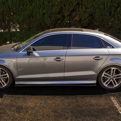 2017-2020 Audi A3 Sedan - Side Skirt Splitter Set Aerodynamics