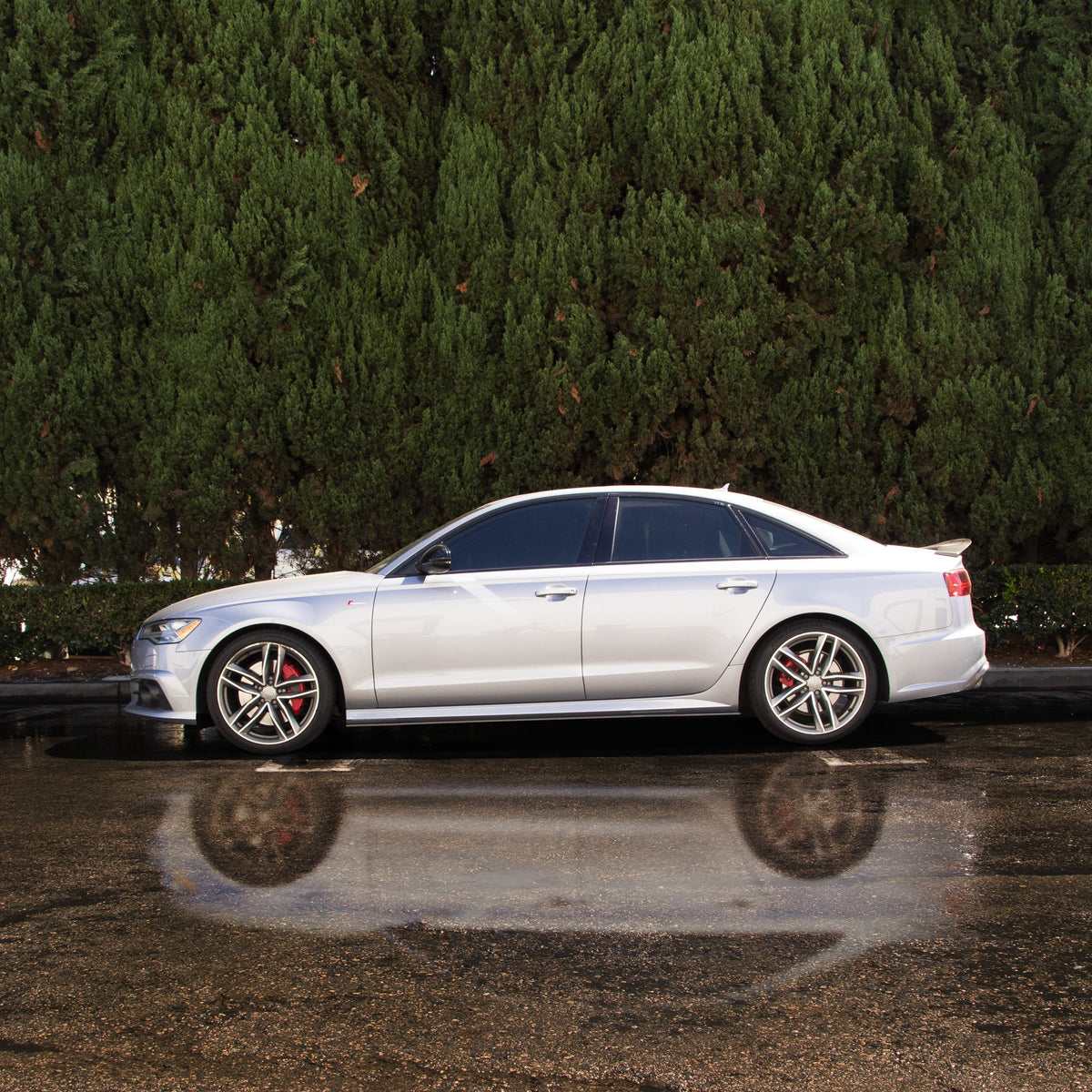2017-2019 Audi A6 Sedan - Side Skirt Splitter Set Aerodynamics