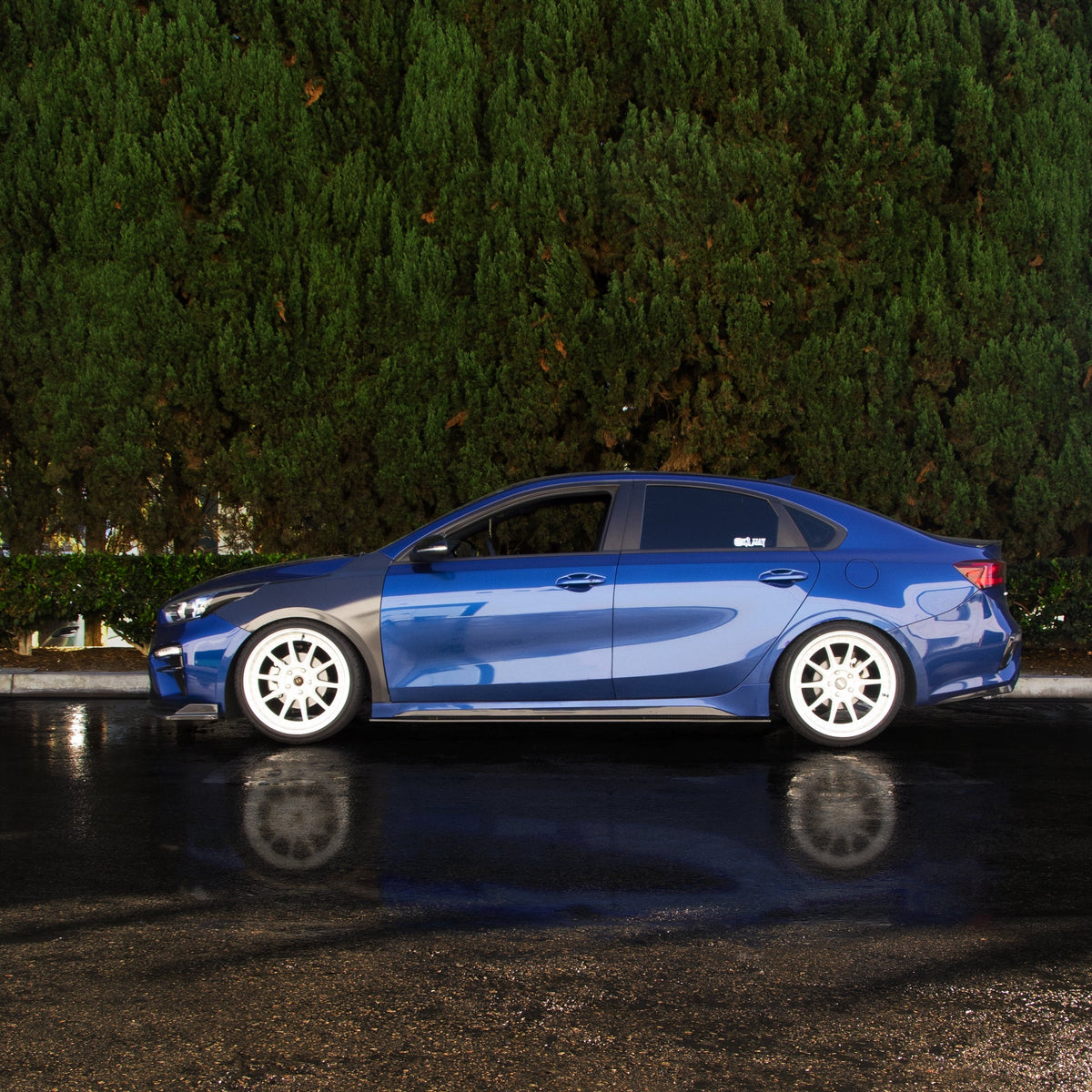 2020-2022 Kia Forte Gt-Line - Side Skirt Splitter Set Aerodynamics