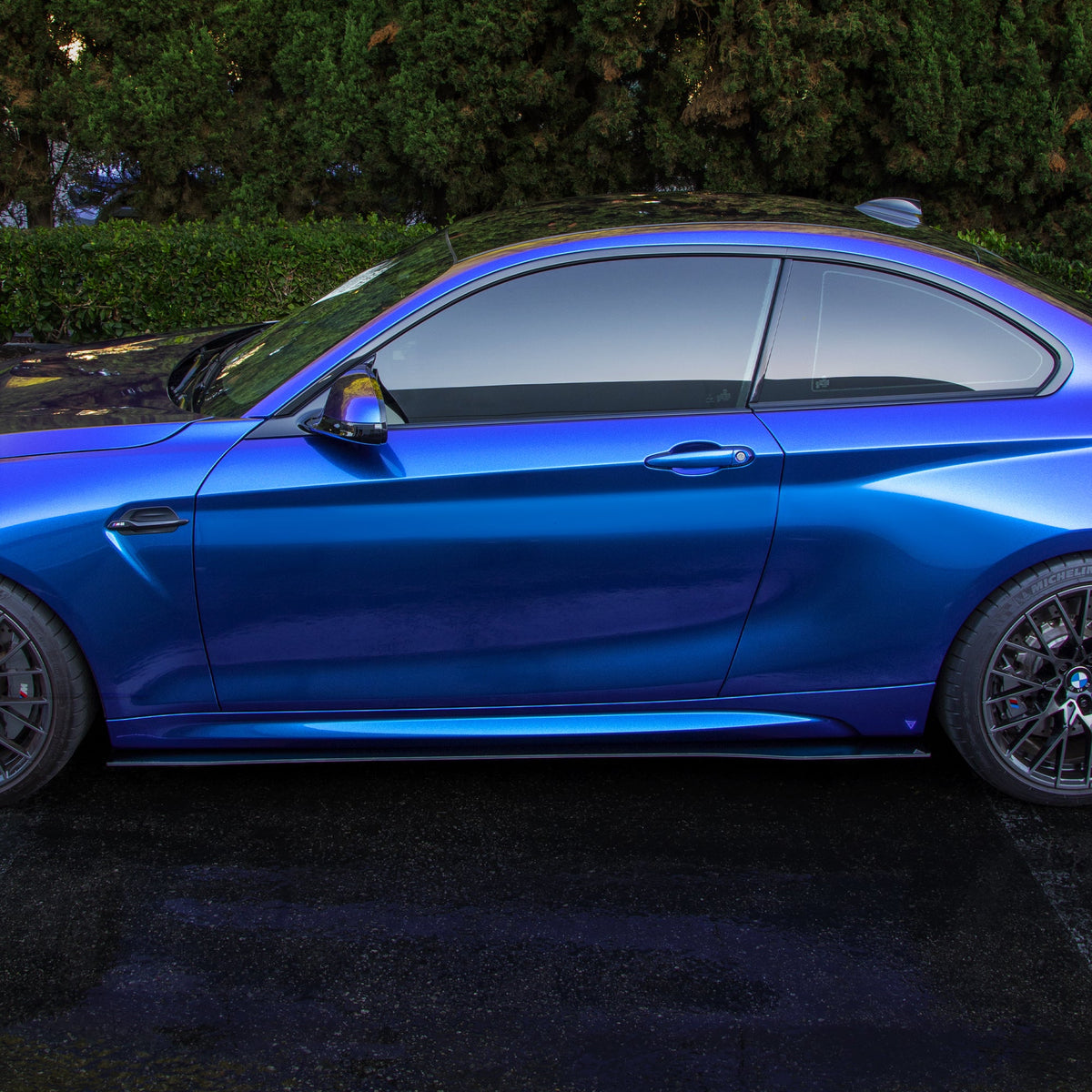 2015-2021 Bmw M2 Competition F87 - Side Skirt Splitter Set Aerodynamics