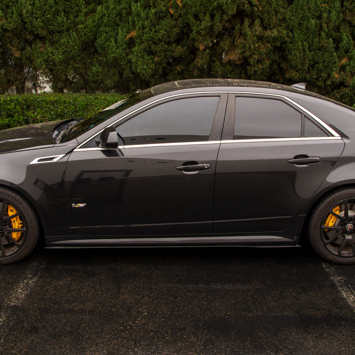 2009-2015 Cadillac Cts-V Sedan - Side Skirt Splitter Set Aerodynamics