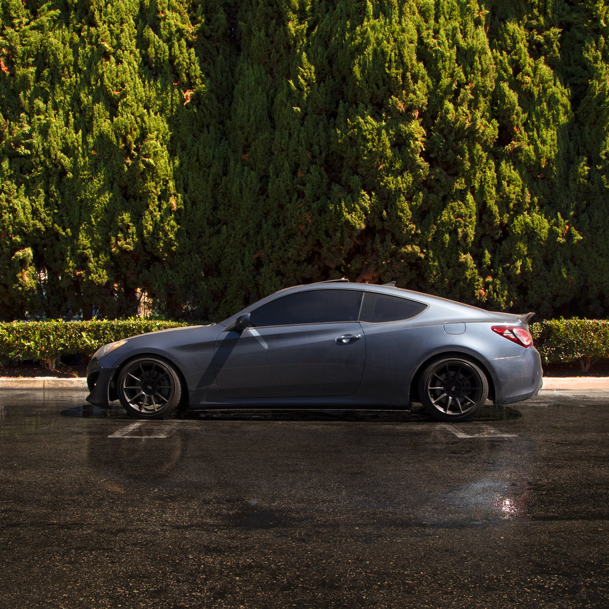 2009-2012 Hyundai Genesis Coupe Bk1 - Side Skirt Splitter Set Aerodynamics