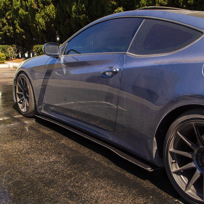 2009-2012 Hyundai Genesis Coupe Bk1 - Side Skirt Splitter Set Aerodynamics