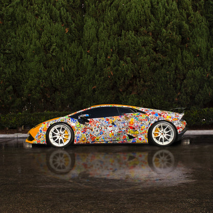 Lamborghini Huracan - Side Skirt Splitter Set Aerodynamics
