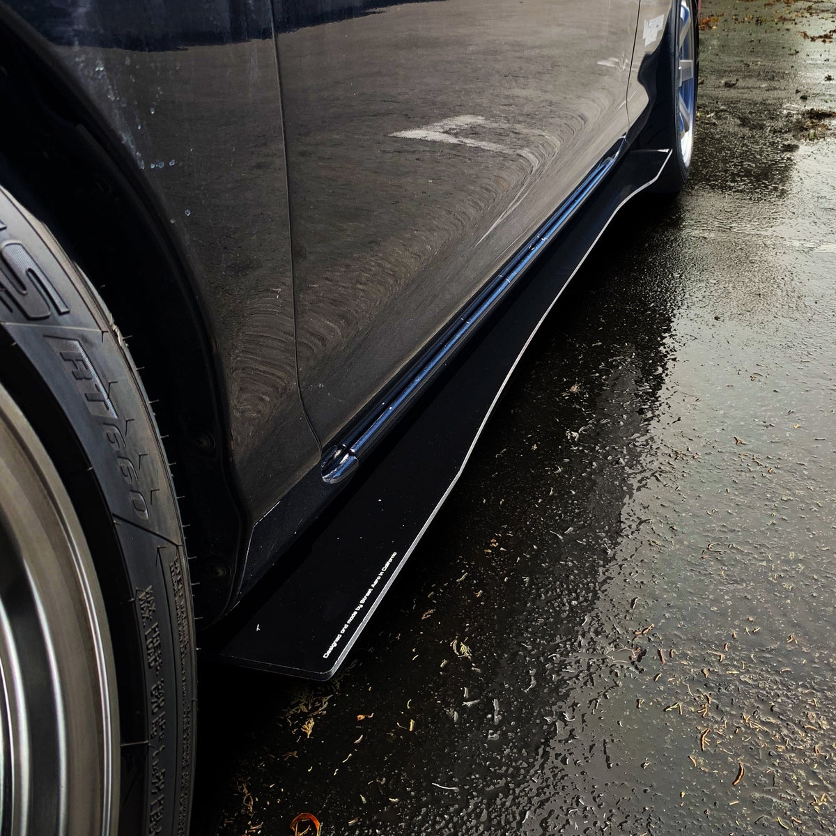 2002-2005 Honda Civic Si - Side Skirt Splitter Set Aerodynamics