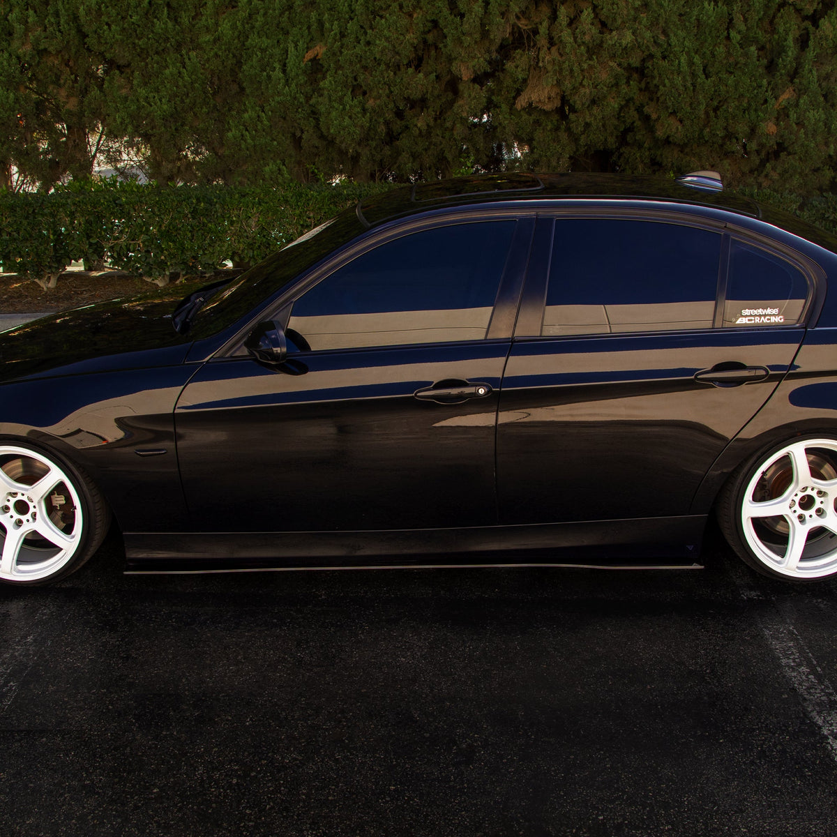 2006-2012 Bmw 3 Series Sedan E90 - Side Skirt Splitter Set Aerodynamics