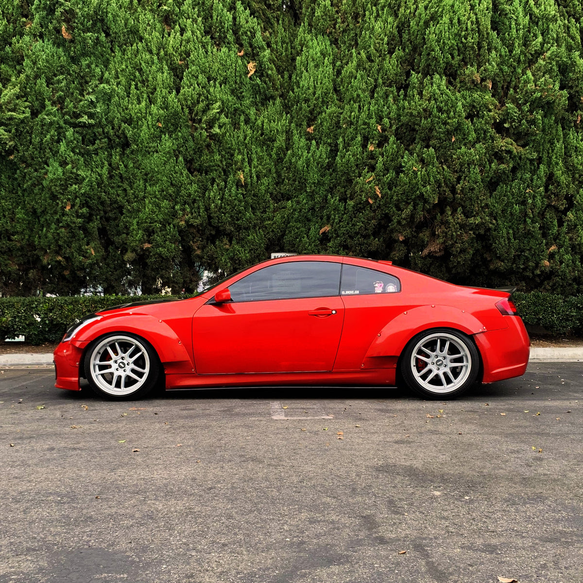 2003-2006 Infiniti G35 Coupe - Side Skirt Splitter Set Aerodynamics