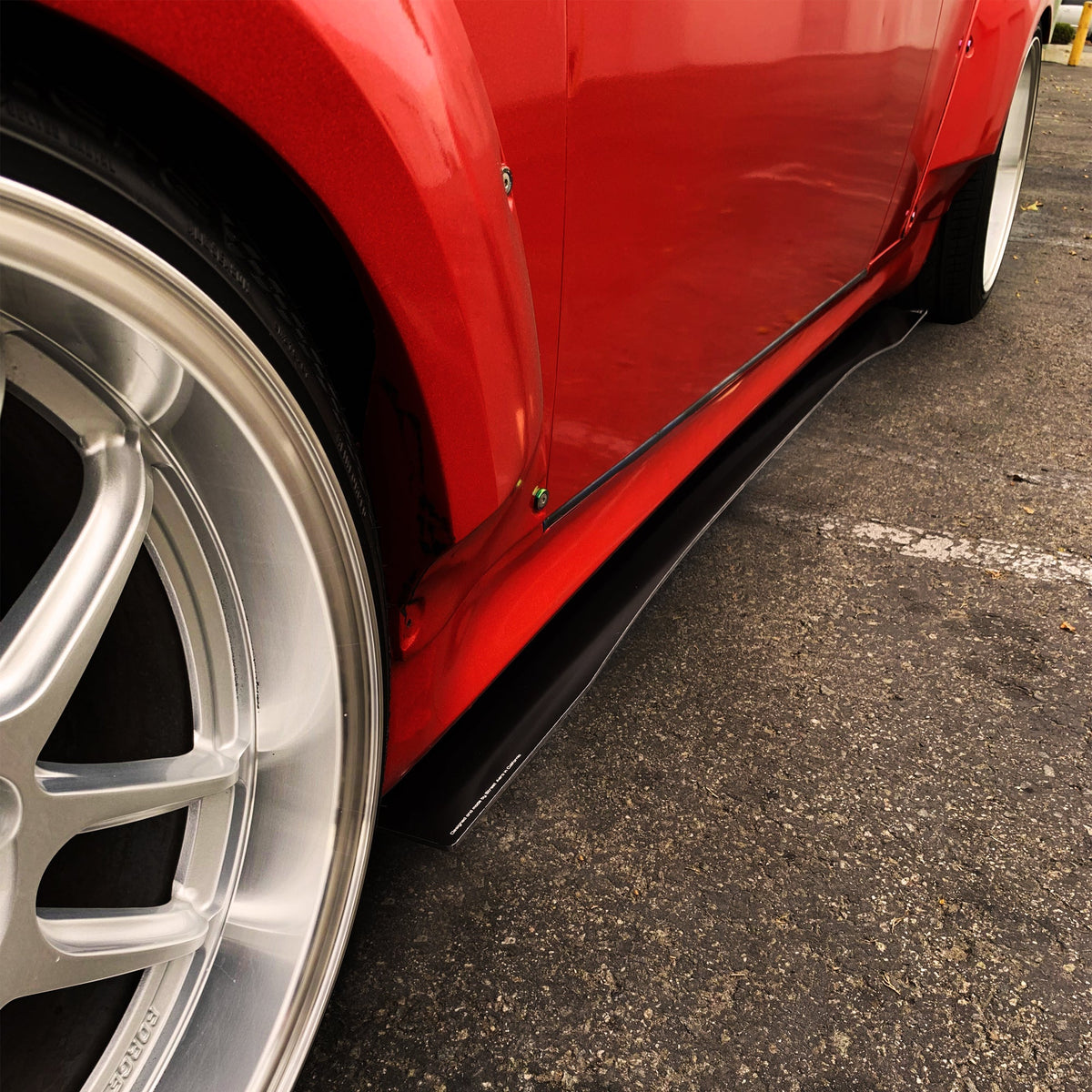 2003-2006 Infiniti G35 Coupe - Side Skirt Splitter Set Aerodynamics