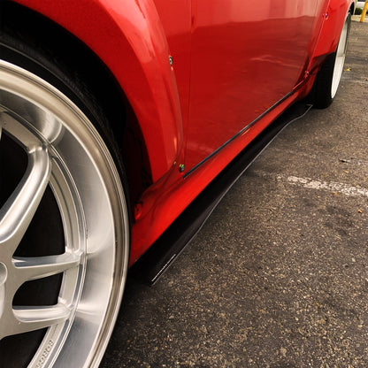 2003-2006 Infiniti G35 Coupe - Side Skirt Splitter Set Aerodynamics