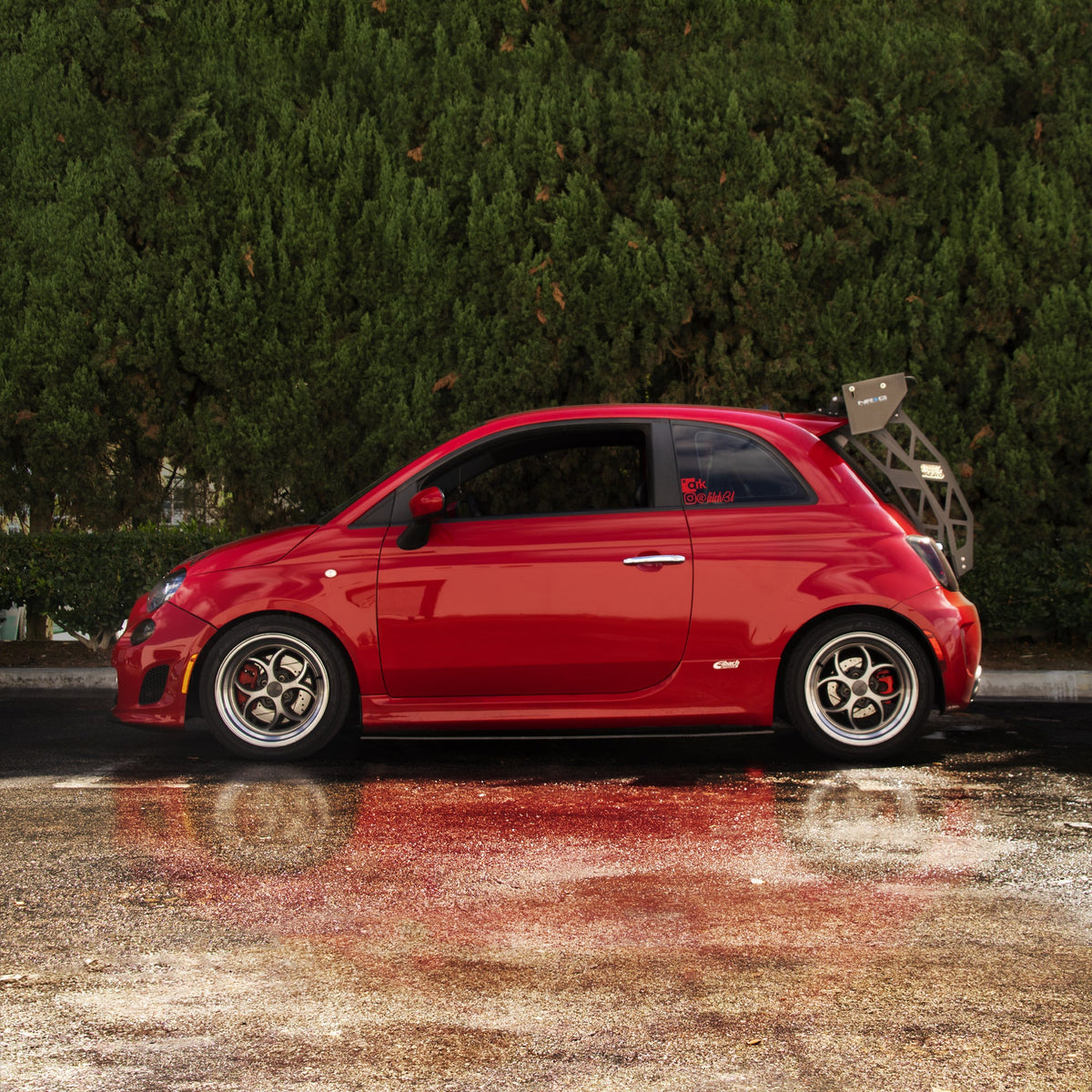 2012-2019 Fiat Abarth 500 - Side Skirt Splitter Set Aerodynamics