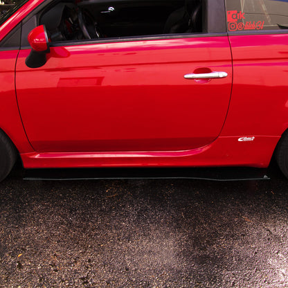 2012-2019 Fiat Abarth 500 - Side Skirt Splitter Set Aerodynamics