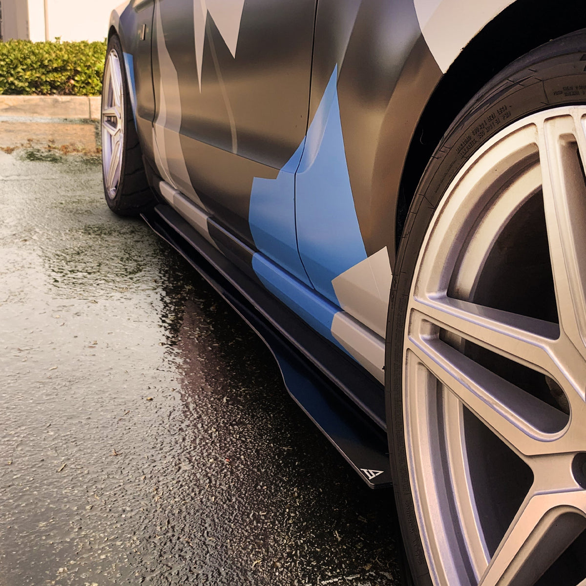 2013-2014 Ford Mustang Roush - Side Skirt Splitter Set Aerodynamics