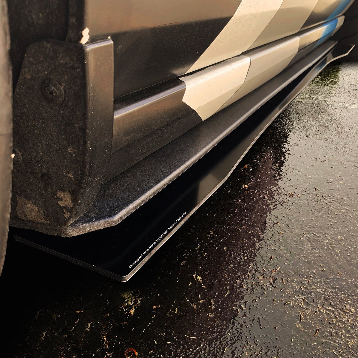 2013-2014 Ford Mustang Roush - Side Skirt Splitter Set Aerodynamics