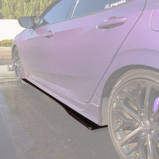 2016-2021 Honda Civic Hatchback Sport - Side Skirt Splitter Set Aerodynamics